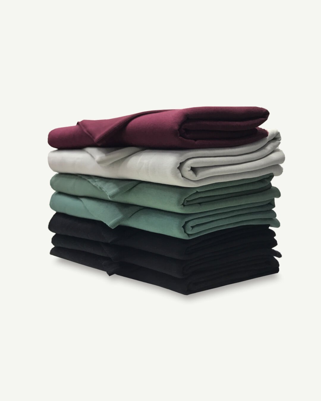 Ribanalı Şardonlu 3 İplik Kumaş Seti, Boyları 100-110 cm arası 7 adet