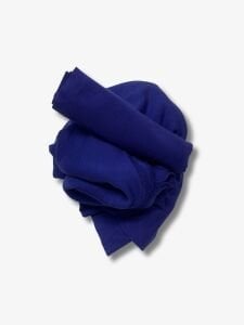 Ribanalı 3 İplik Kumaş, Parça 80x190 cm, Saks Mavi