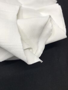 Ribana Fitilli Kumaş Ekru – Parça 50x140 cm