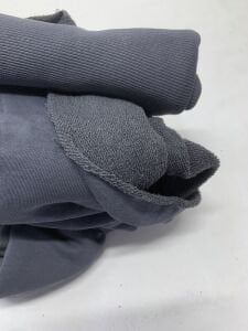 Ribanalı 3 İplik Kumaş, Parça 110x190 cm, Füme Rengi