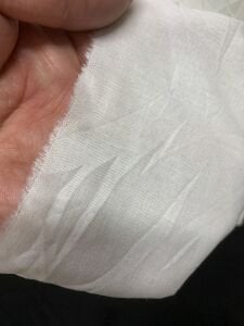 Nevresimlik Kumaş, Parça 120x140 cm Beyaz Renk