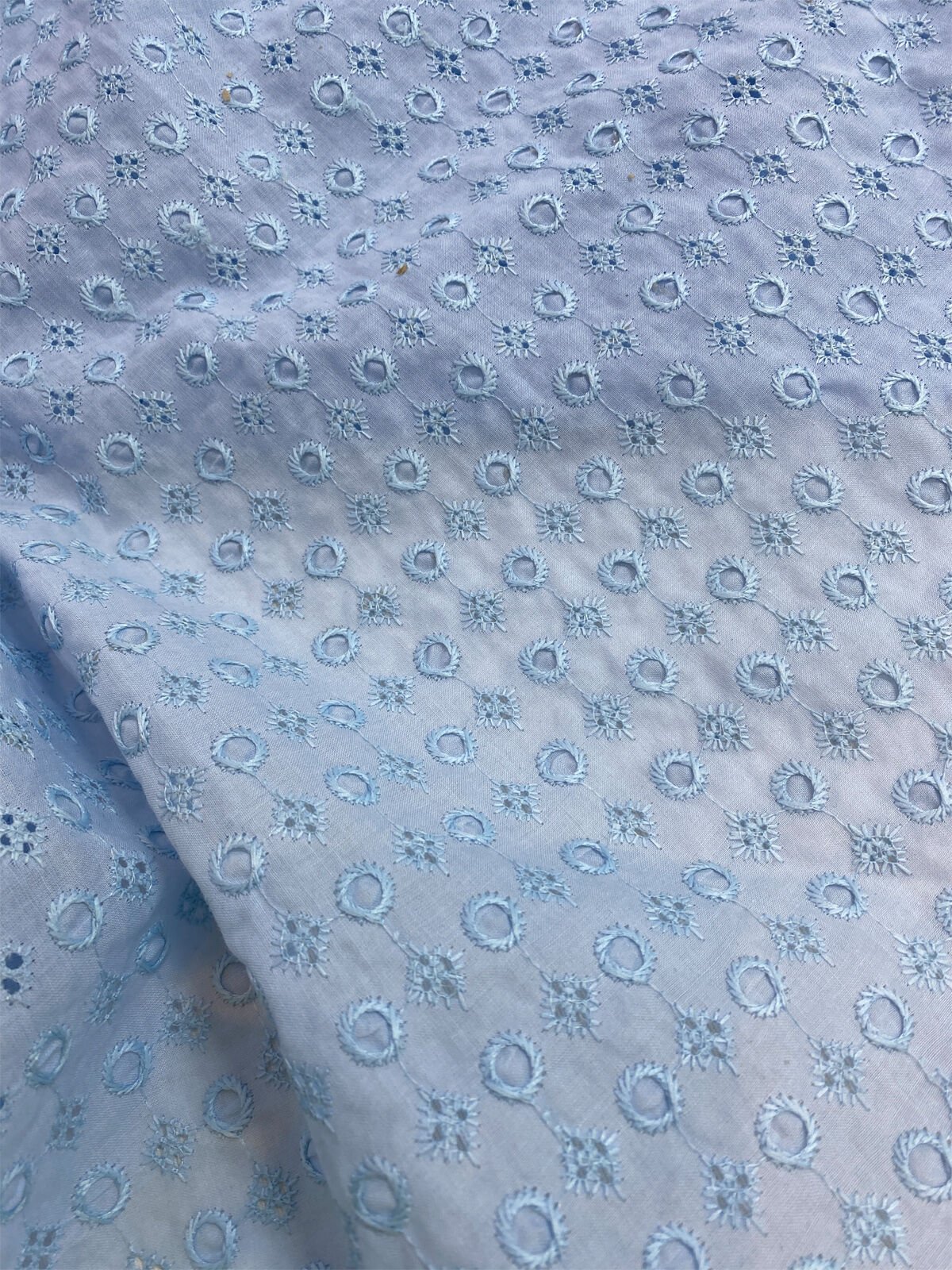 Fisto Kumaş Pamuk Bebe Mavi