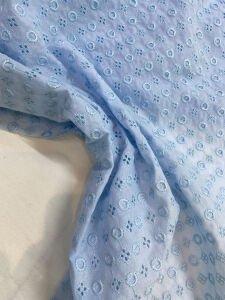 Fisto Kumaş Pamuk Bebe Mavi