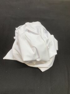 Esnek Lakost Kumaş, Parça 100x165 cm - Beyaz