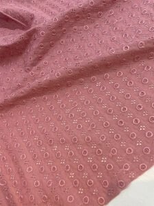 Fisto Kumaş Pamuk Gül Kurusu