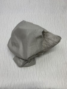 Pamuk Saten Nevresimlik Kumaş, Parça 120x200 cm Gri Renk