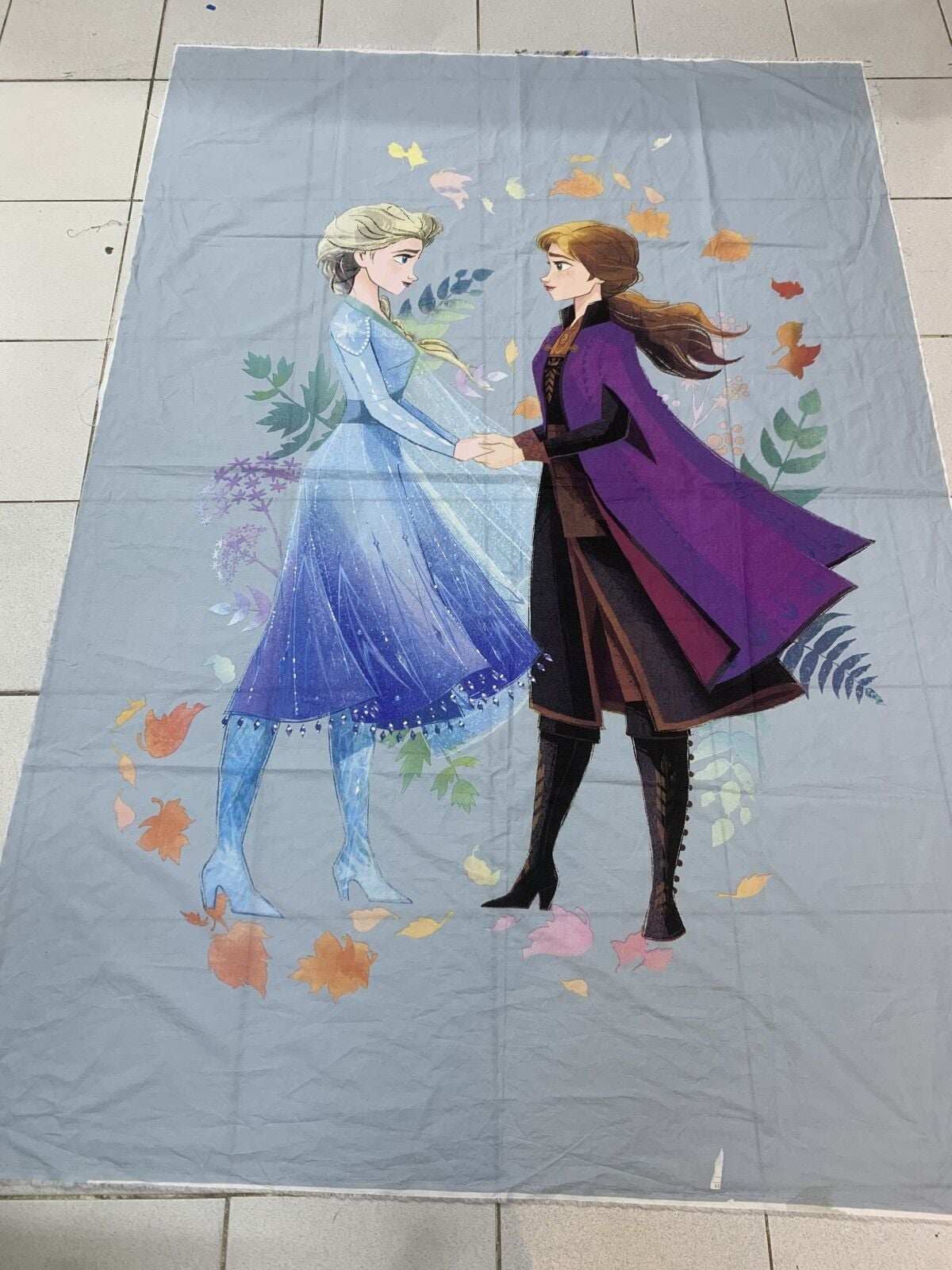 Nevresimlik Kumaş, Parça 130x200 cm Elsa Desenli