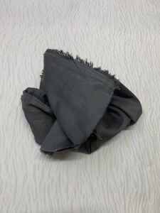 2 adet Pamuk Saten Nevresimlik Kumaş, Parça 70x90 cm Füme Renk