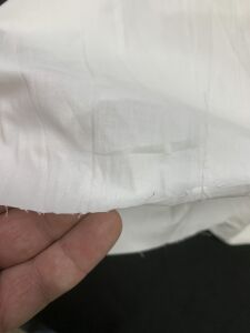 Nevresimlik Kumaş, Parça 65x210 cm Beyaz Renk