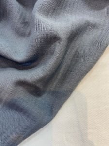 Koyu Gri Bir Yüzü Müslin Kumaş Bir Yüzü Keten Kumaş