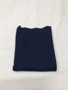 Ribana Fitilli Kumaş, Parça 40x120 cm - Lacivert
