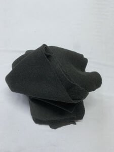 Şardonlu 3 İplik Kumaş, Parça 110x180 cm Antrasit