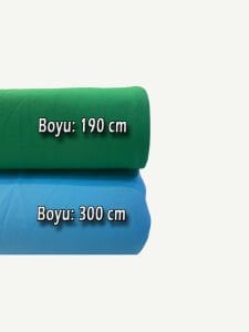 Dalgıç Kumaş Seti, Boyları 190-300 cm 2 adet
