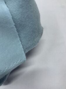 Şardonlu 3 İplik Kumaş, Parça 100x190 cm Mavi