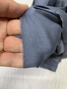 Pamuk Saten Nevresimlik Kumaş, Parça 240x200 cm Füme Renk