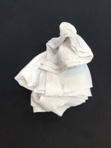 Bebe Ribanası Penye Beyaz, Parça 85x160 cm