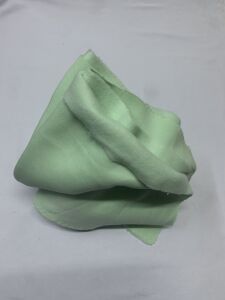 Şardonlu 3 İplik Kumaş, Parça 110x190 cm Su Yeşili