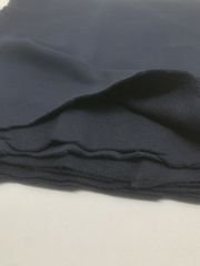 Lacivert Şardonlu 3 İplik Kumaş, Parça 80x180 cm