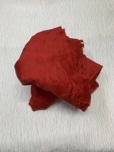 Pamuk Saten Nevresimlik Kumaş, Parça 330x220 cm Kırmızı Renk