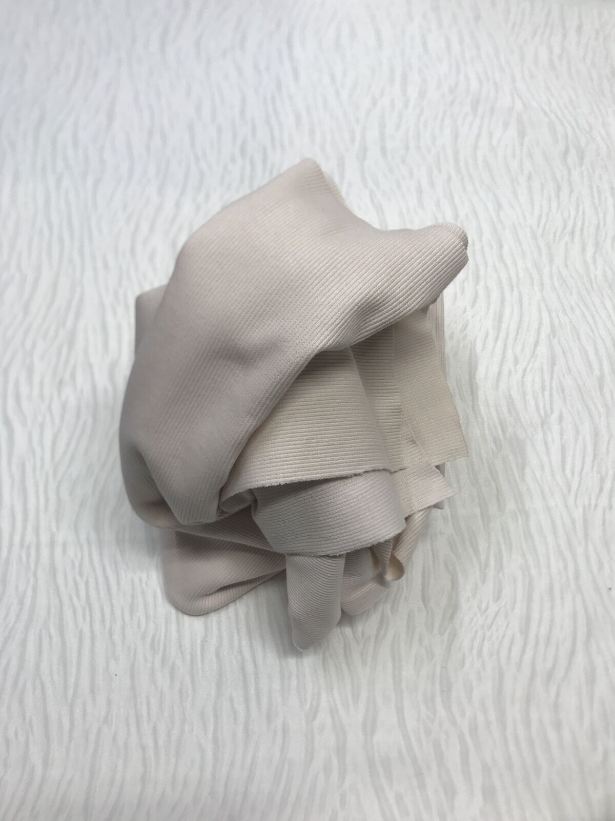 İnce Kaşkorse Kumaş, Parça 190x160 cm - Krem