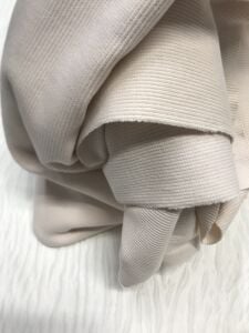 İnce Kaşkorse Kumaş, Parça 190x160 cm - Krem