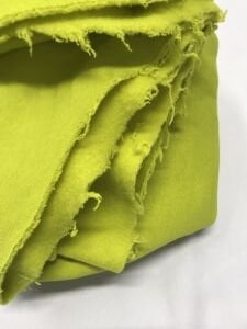 Şardonlu 3 İplik Kumaş, Parça 110x180 cm Yeşil Renk