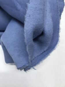 Şardonlu 3 İplik Kumaş, Parça 115x190 cm Mavi