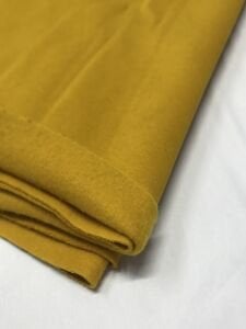 Şardonlu 3 İplik Kumaş, Parça 100x180 cm Sarı Renk