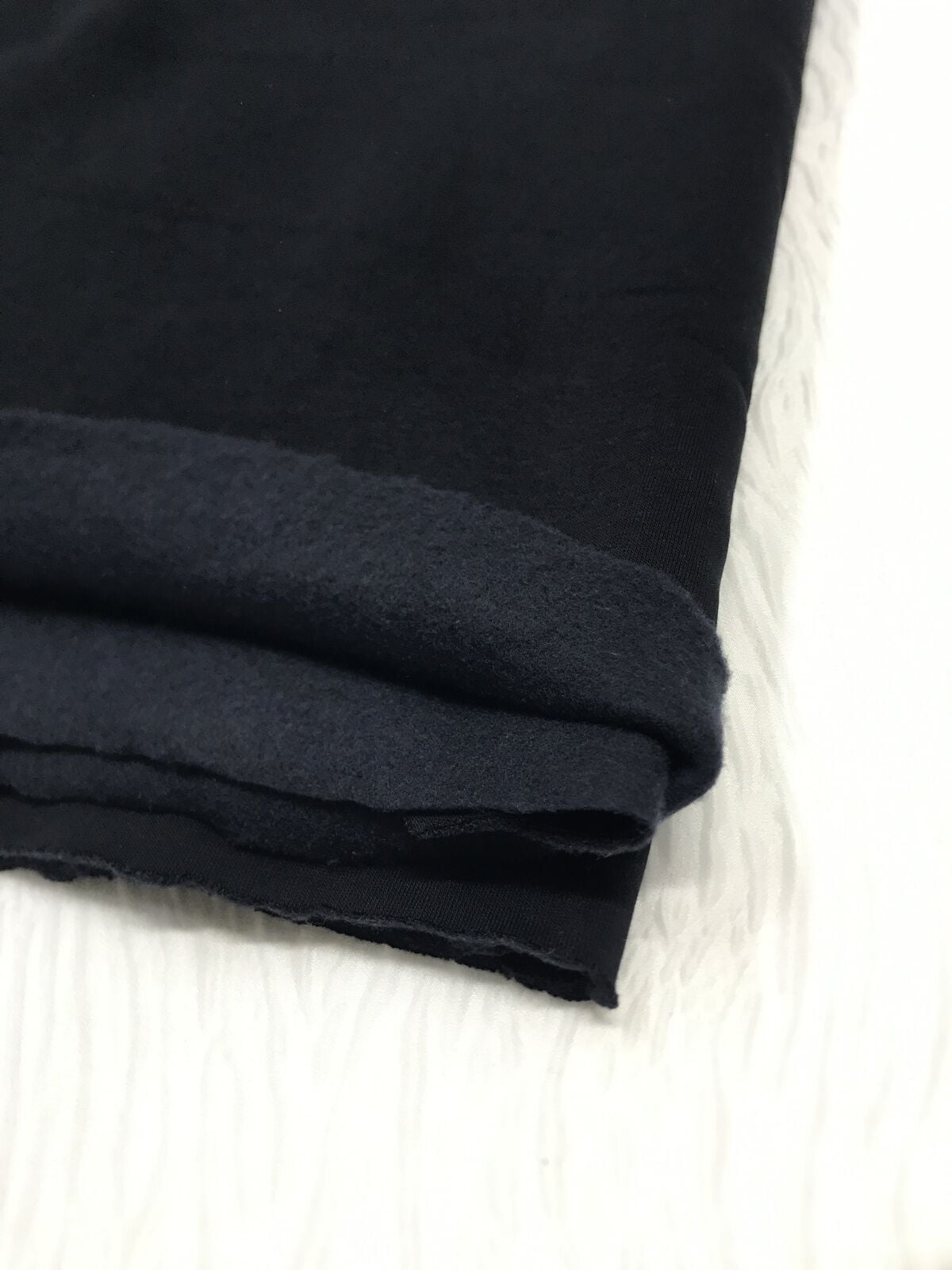 Şardonlu 3 İplik Kumaş, Parça 90x190 cm - Lacivert