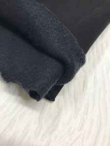 Şardonlu 3 İplik Kumaş, Parça 70x190 cm - Siyah