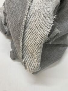Gri 3 İplik Kumaş, Parça 80x180 cm