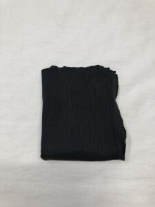İnce Kaşkorse Kumaş, Parça 30x110 cm - Füme