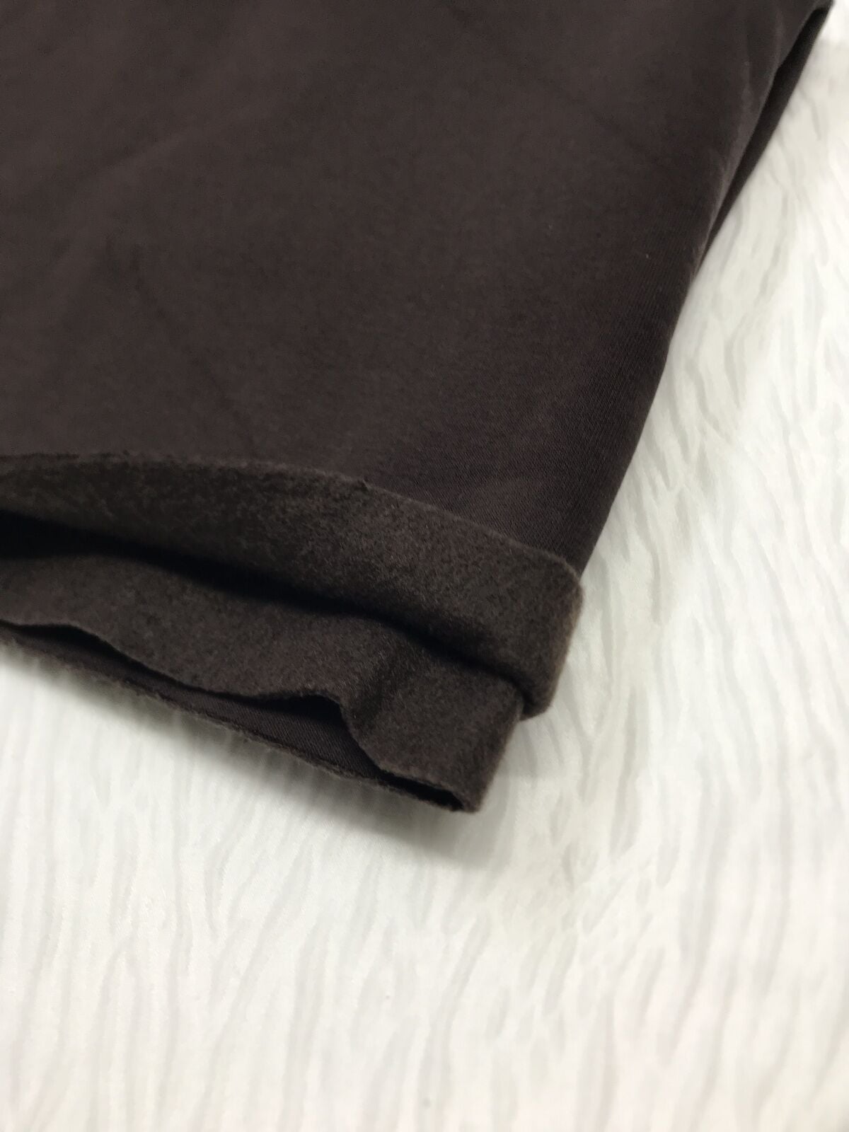 Şardonlu 3 İplik Kumaş, Parça 65x175 cm - Kahverengi