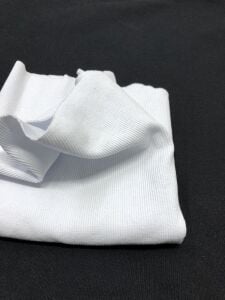Ribana Fitilli Kumaş, Parça 30x120 cm - Beyaz