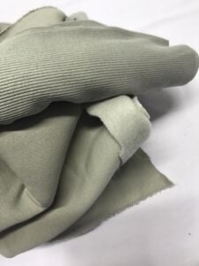 Ribanalı Şardonlu 3 İplik Kumaş, Parça 110x180 cm Gri