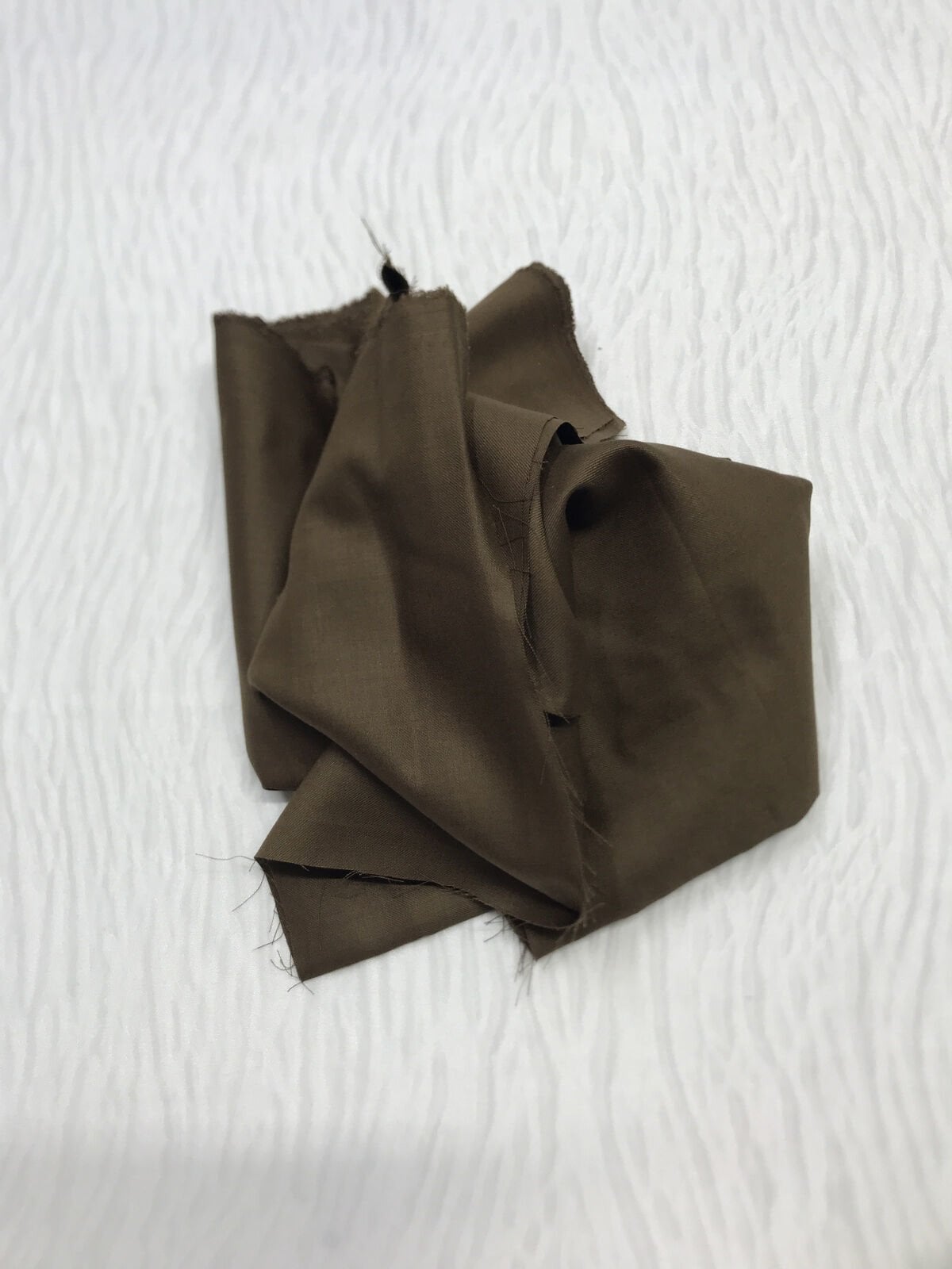 Poliviskon Kumaş, Parça 75x150 cm Kahverengi