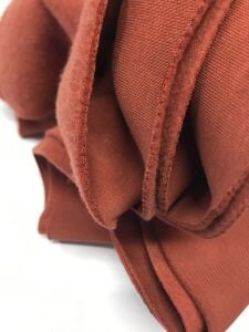 Şardonlu 3 İplik Kumaş, Parça 80x190 cm Kiremit