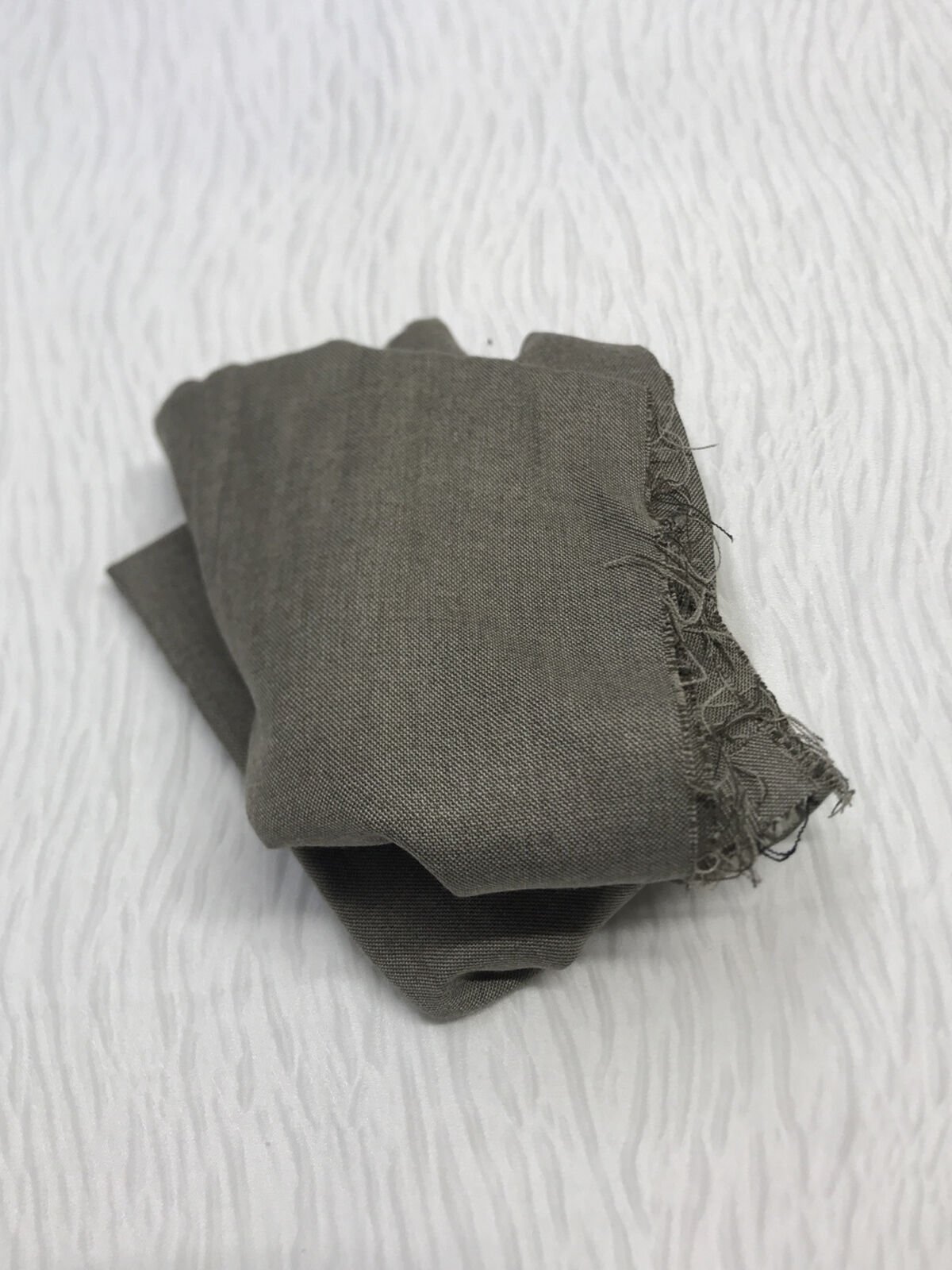 Kışlık Dış Giyimlik Kumaş , Parça 90x130 cm - Sütlü Kahve