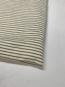 Çizgili Hafif Şardonlu 3 İplik Kumaş, Parça 100x190 cm