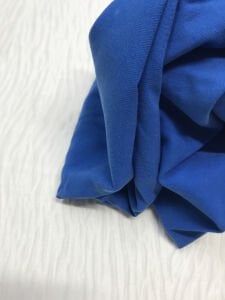 Tensel Keten Kumaş, Parça 120x125 cm - Mavi