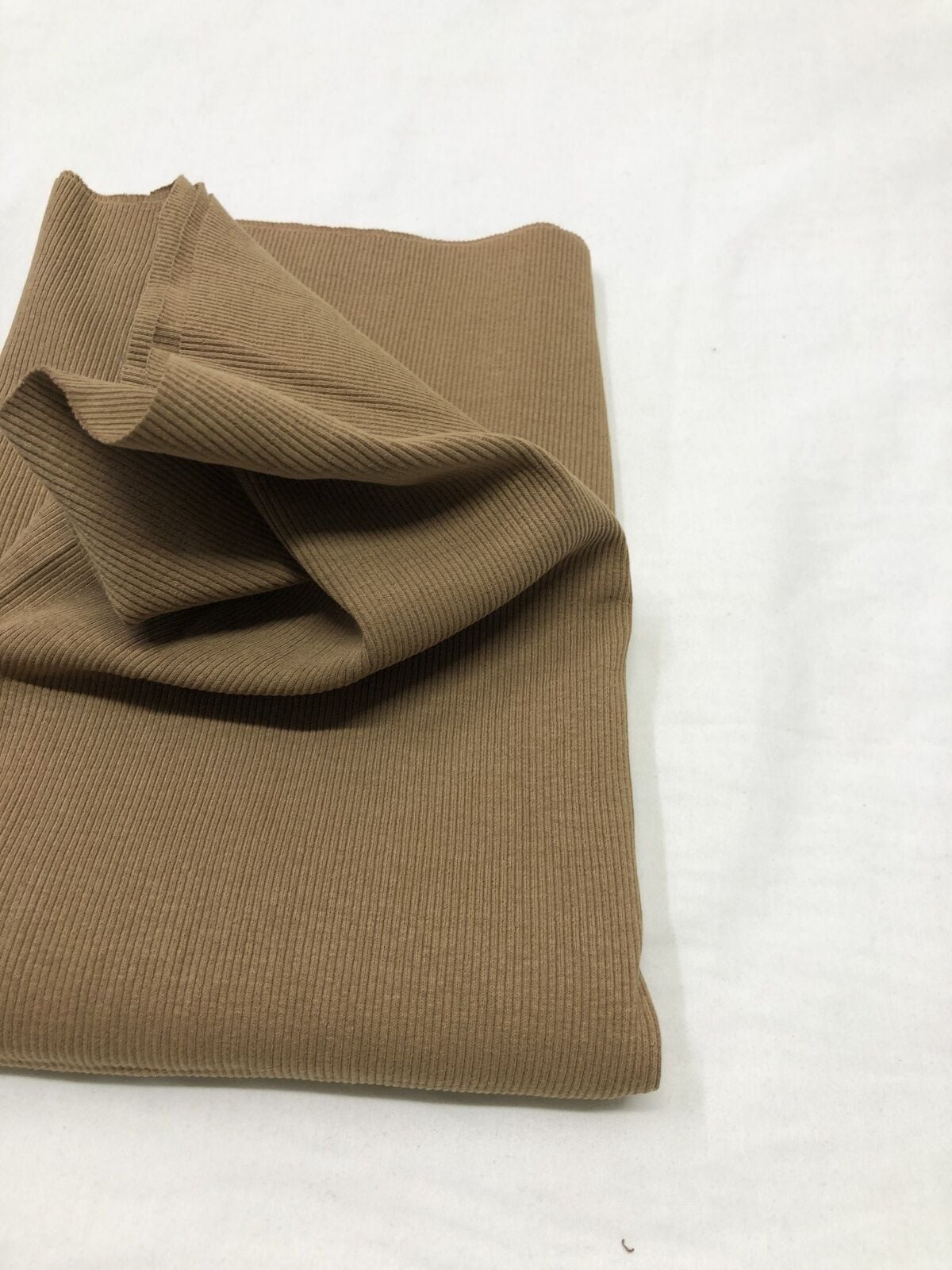 Ribana Fitilli Kumaş, Parça 50x110 cm - Sütlü Kahve