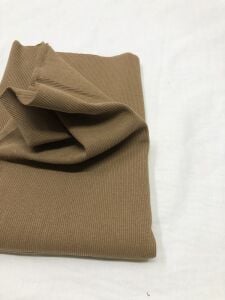 Ribana Fitilli Kumaş, Parça 50x110 cm - Sütlü Kahve