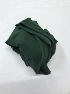 Diz Yapmaz 2 İplik Kumaş, Parça 100x180 cm Zümrüt Yeşili