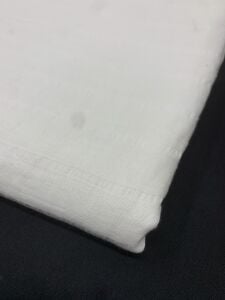 Müslin Kumaş, Parça 240x140 cm - Ekru Kendinden Çizgili