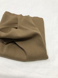 Ribana Fitilli Kumaş, Parça 25x110 cm - Sütlü Kahve