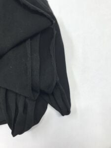 Diz Yapmaz 2 İplik Kumaş, Parça 85x170 cm Siyah