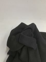 Şardonlu 3 İplik Kumaş Parça 95x170 cm Siyah