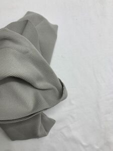 Gri Kaşkorse (Ribana Fitilli) Kumaş, Parça 55x130 cm