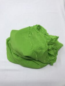 İnce Viskon Krep Kumaş, Parça 300x135 cm Yeşil