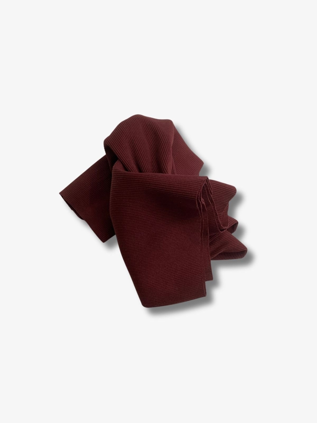 Bordo Kaşkorse (Ribana Fitilli) Kumaş, Parça 35x120 cm